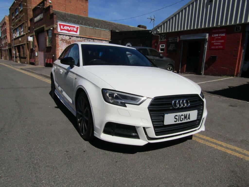 Audi A3 1.5 Tfsi Cod Black Edition S Tronic Euro 6 S S White