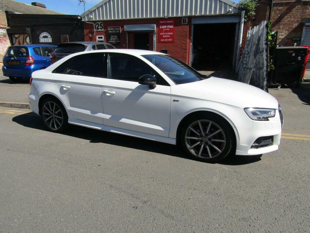 Audi A3 1.5 Tfsi Cod Black Edition S Tronic Euro 6 S S White #5