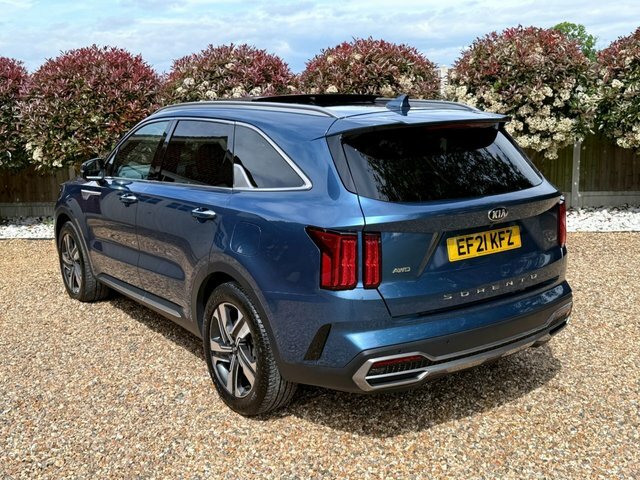 Kia Sorento 2021 1.6 H T-gdi 4 Suv Hybrid Awd EF21KFZ Blue #4
