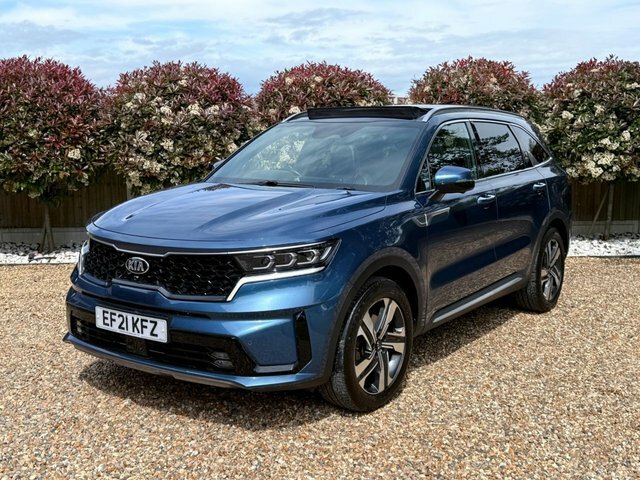 Kia Sorento 2021 1.6 H T-gdi 4 Suv Hybrid Awd EF21KFZ Blue #2