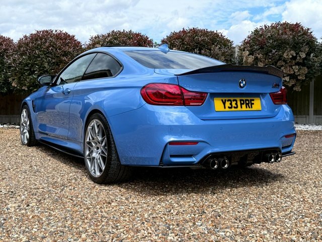 BMW M4 2018 3.0 Biturbo Competition Coupe Dct Y33PRF Blue #6