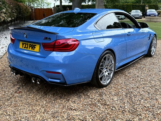 BMW M4 2018 3.0 Biturbo Competition Coupe Dct Y33PRF Blue #2