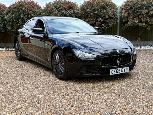 Maserati Ghibli 2015 3.0D V6 Saloon Zf Euro 5 Ss 27 Black