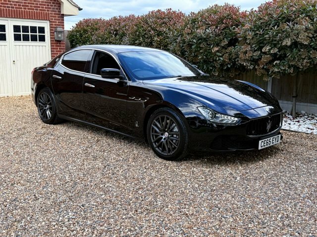 Maserati Ghibli 2015 3.0D V6 Saloon Zf Euro 5 Ss 27 Black #6