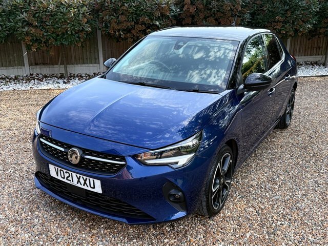 Vauxhall Corsa 2021 1.2 Turbo Elite Nav Premium Hatchback Pet VO21XXU Blue #2