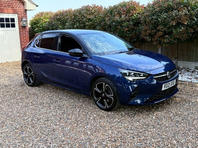 Vauxhall Corsa 2021 1.2 Turbo Elite Nav Premium Hatchback Pet VO21XXU Blue #4