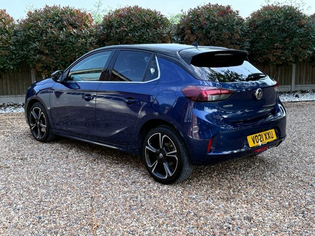 Vauxhall Corsa 2021 1.2 Turbo Elite Nav Premium Hatchback Pet VO21XXU Blue #3