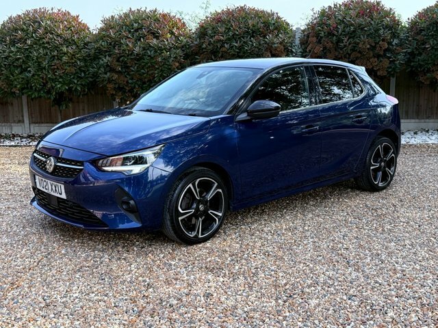 Vauxhall Corsa 2021 1.2 Turbo Elite Nav Premium Hatchback Pet VO21XXU Blue #6