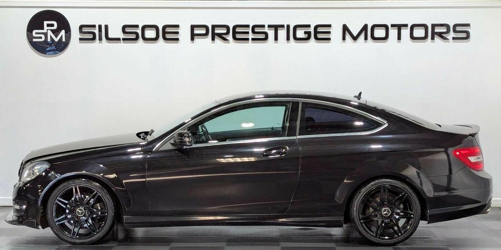 Mercedes-Benz C Class For Sale In Bedford LS62OJW Black #3
