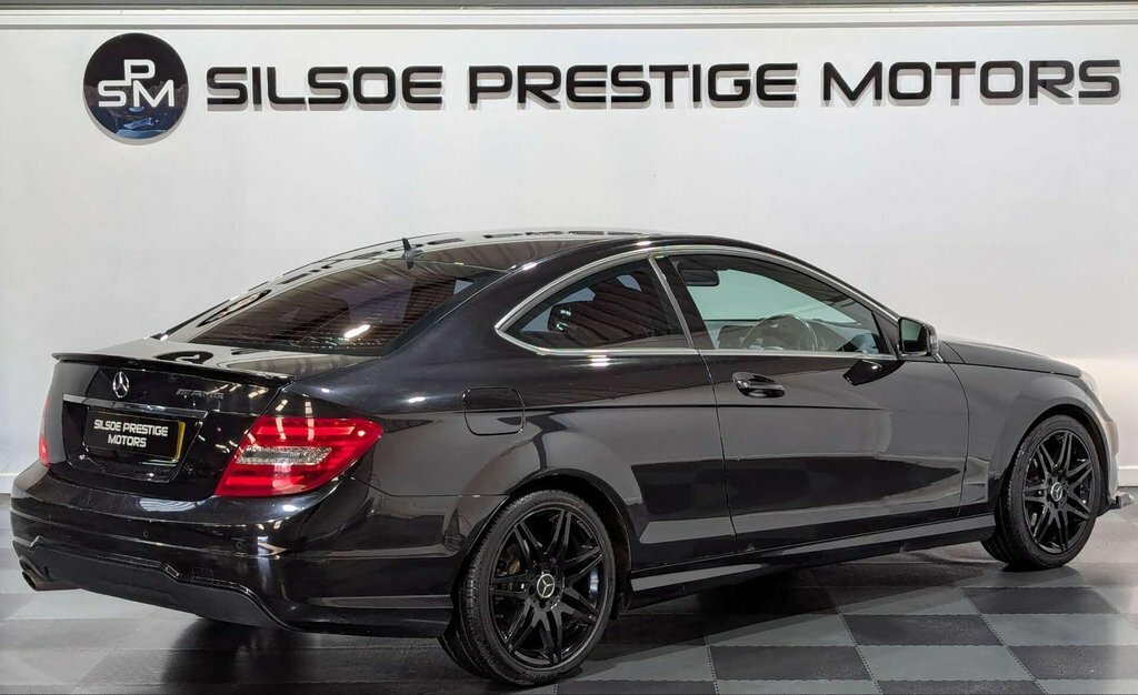 Mercedes-Benz C Class For Sale In Bedford LS62OJW Black #6