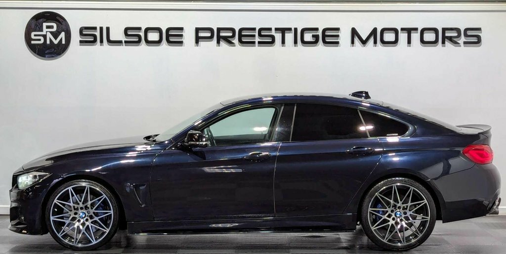 BMW 4 Series For Sale In Bedford YK67DRR Black #6