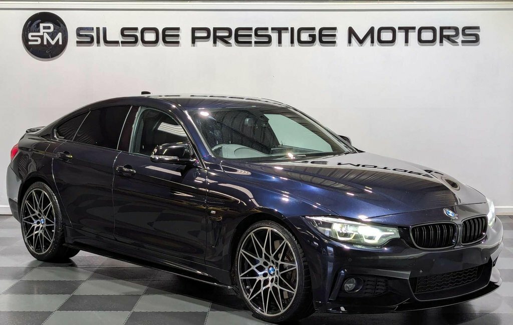BMW 4 Series For Sale In Bedford YK67DRR Black #2