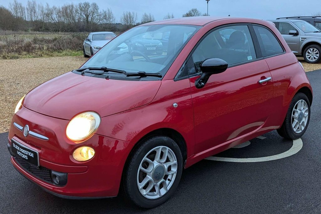 Fiat 500 For Sale In Bedford DS08KJF Red #3