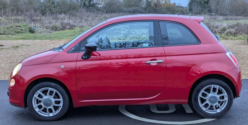 Fiat 500 For Sale In Bedford DS08KJF Red #4