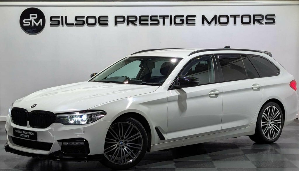 BMW 5 Series For Sale In Bedford LB67GJY White #5