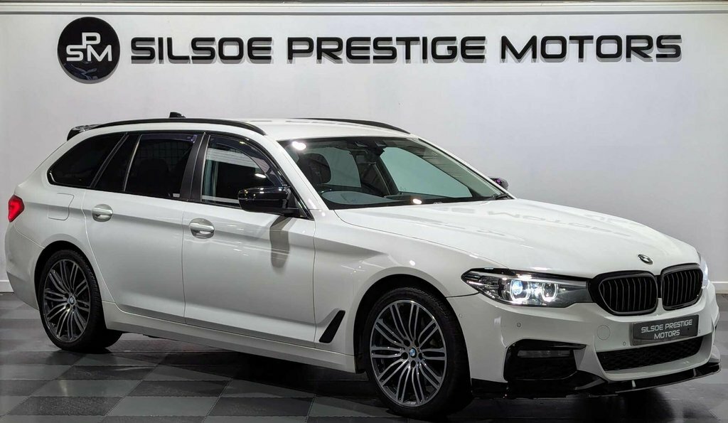 BMW 5 Series For Sale In Bedford LB67GJY White #3