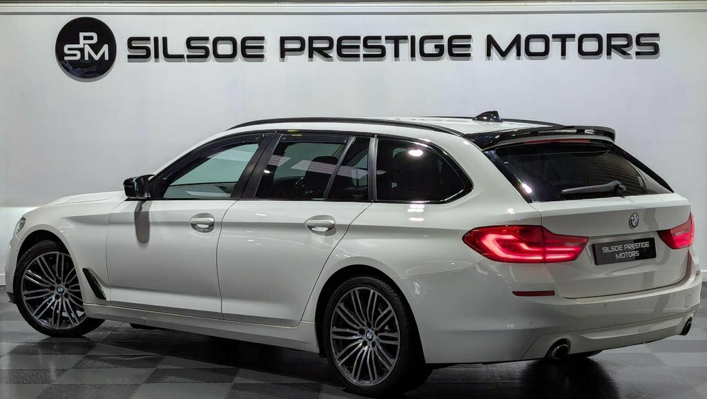 BMW 5 Series For Sale In Bedford LB67GJY White #2