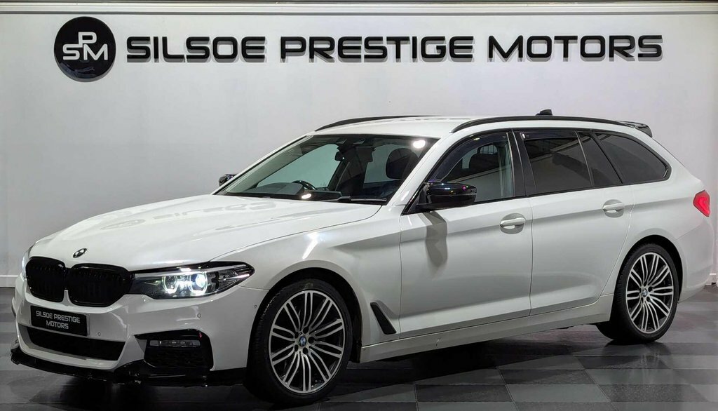 BMW 5 Series For Sale In Bedford LB67GJY White #4