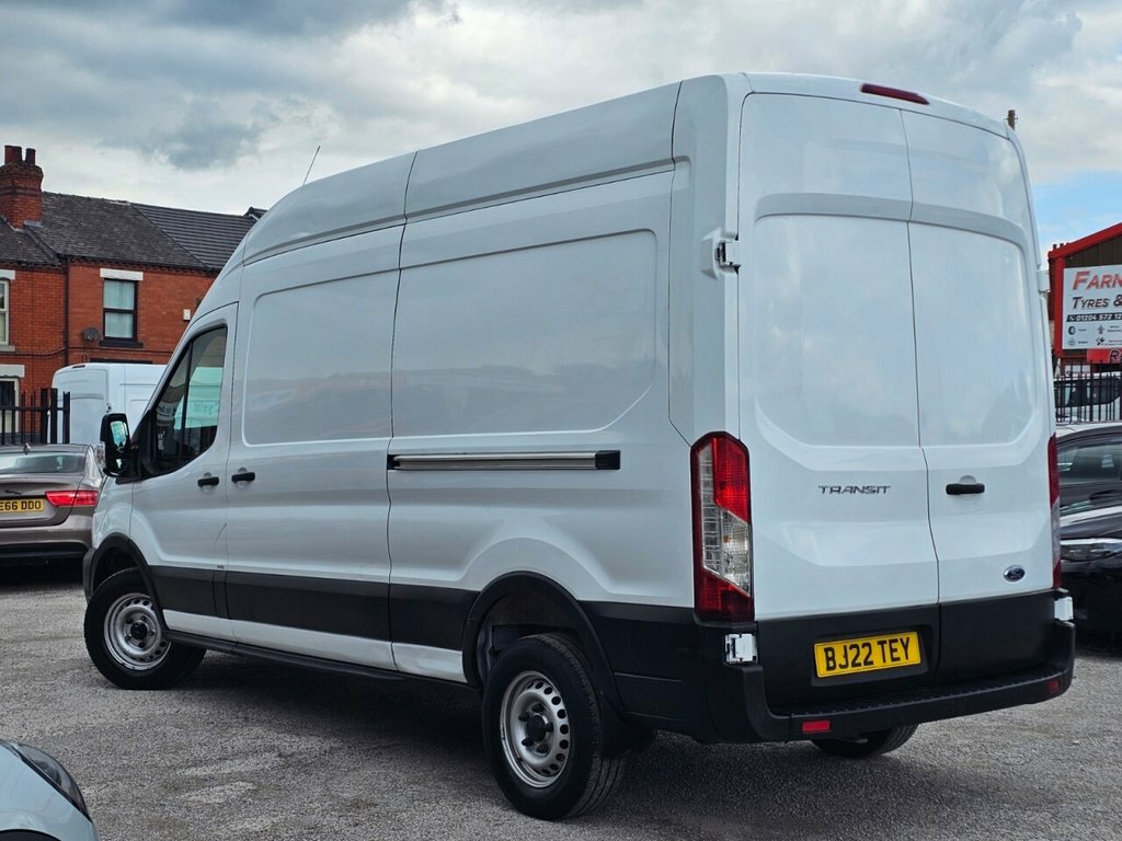 Ford Transit Custom 2L Leader BJ22TEY White #3