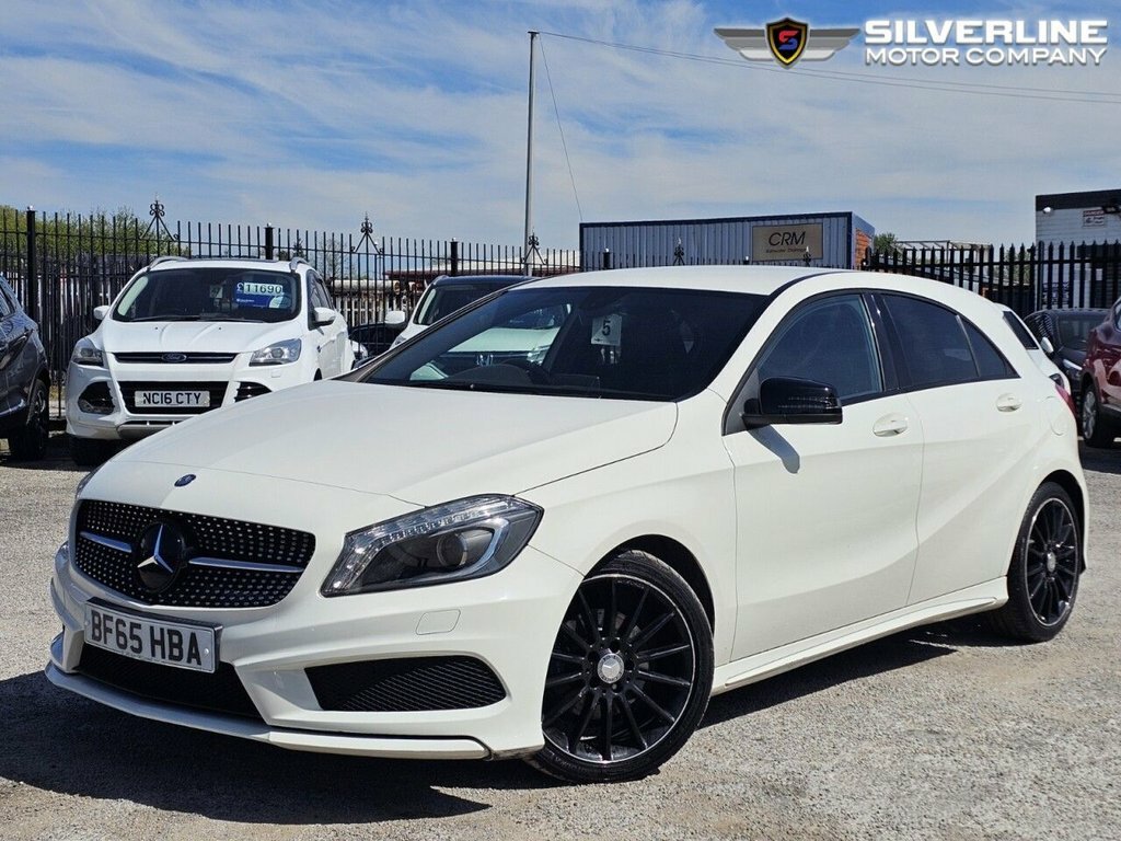 Mercedes-Benz A Class 1.5L Amg Night Edition BF65HBA White #3