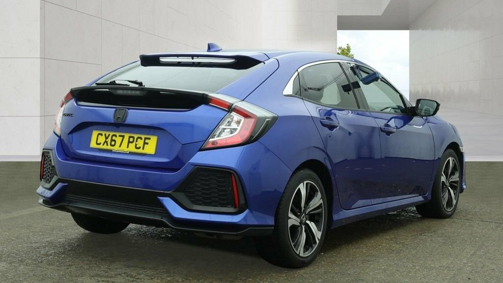 Honda Civic 1L Ex Blue #2