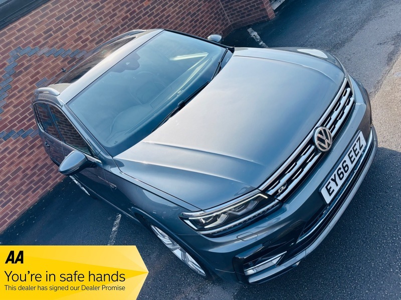 Volkswagen Tiguan R-line Tdi Bluemotion Technology N12NKK Grey #3