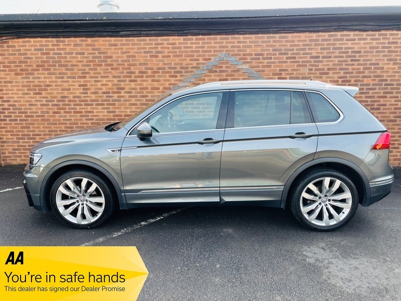 Volkswagen Tiguan R-line Tdi Bluemotion Technology N12NKK Grey #6