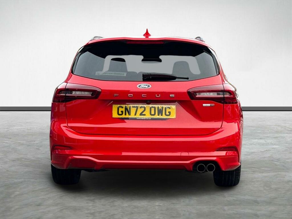 Ford Focus 1.0T Ecoboost Mhev St-line Vignale Dct Euro 6 S S GN72OWG Red #4