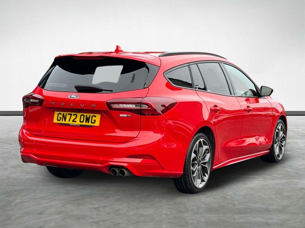 Ford Focus 1.0T Ecoboost Mhev St-line Vignale Dct Euro 6 S S GN72OWG Red #3