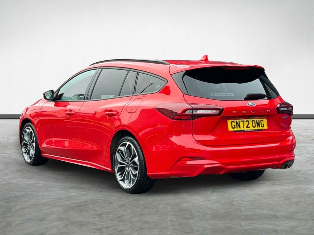 Ford Focus 1.0T Ecoboost Mhev St-line Vignale Dct Euro 6 S S GN72OWG Red #5