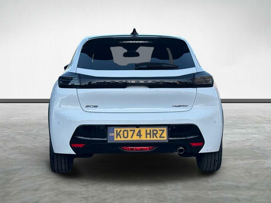Peugeot 208 1.2 Hybrid Gt E-dsc6 Euro 6 S S KO74HRZ White #4