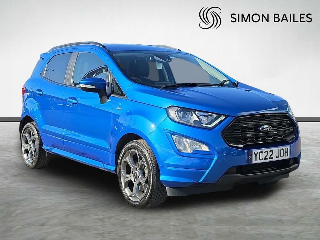 Ford Ecosport 1.0T Ecoboost St-line Euro 6 S S Blue