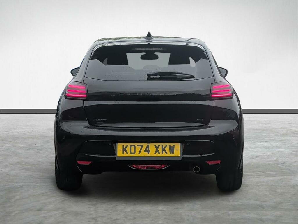 Peugeot 208 1.2 Puretech Gt Euro 6 S S KO74XKW Black #4