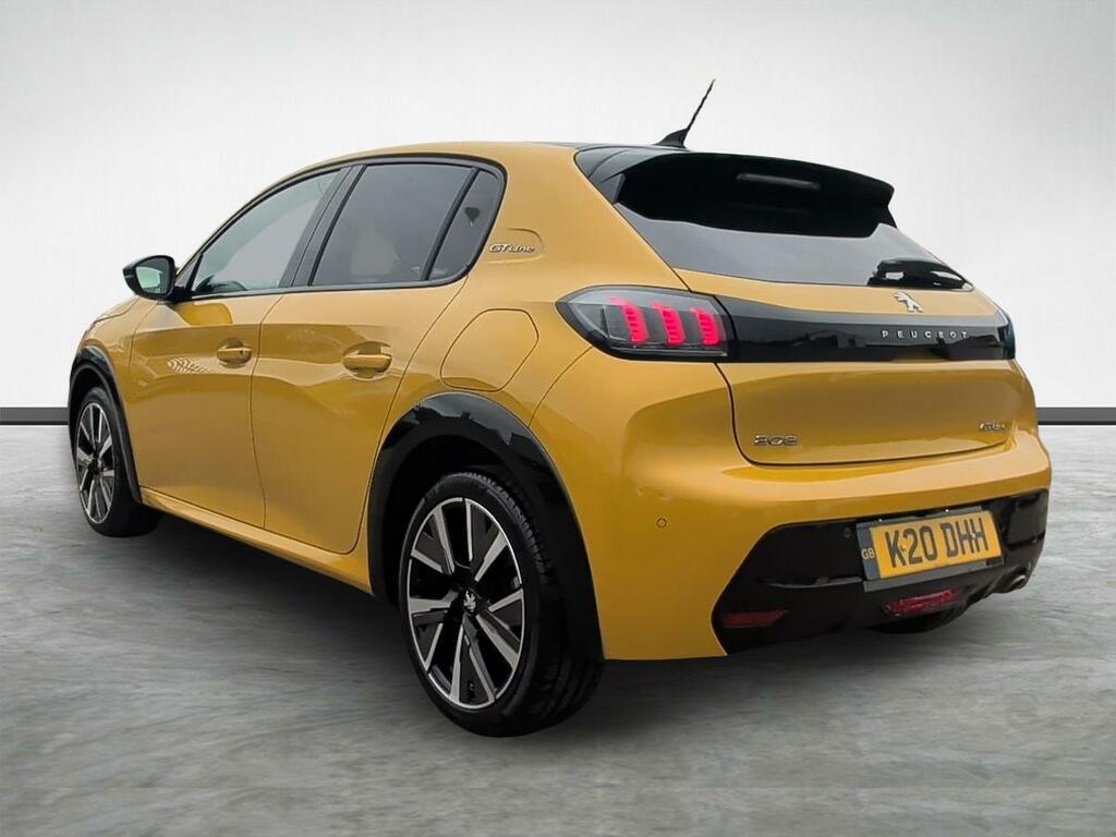 Peugeot 208 1.2 Puretech Gt Line Euro 6 S S NU20VOA Yellow #5