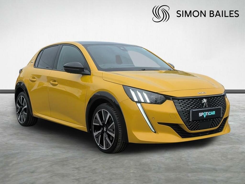 Peugeot 208 1.2 Puretech Gt Line Euro 6 S S Yellow