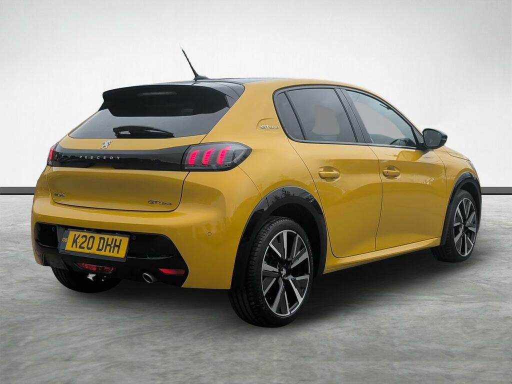 Peugeot 208 1.2 Puretech Gt Line Euro 6 S S NU20VOA Yellow #3