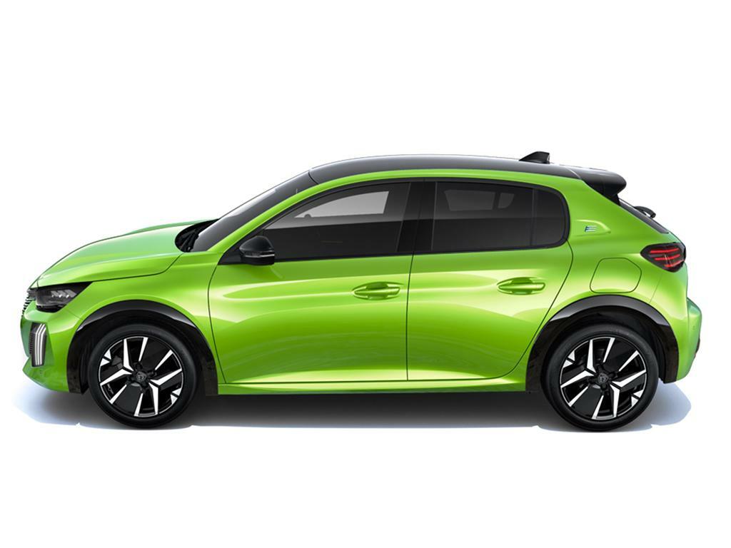 Peugeot e-208 50Kwh Gt 7.4Kw Charger Yellow #2