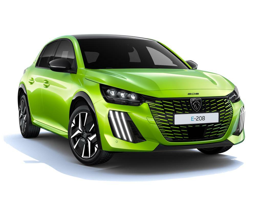 Peugeot e-208 50Kwh Gt 7.4Kw Charger Yellow