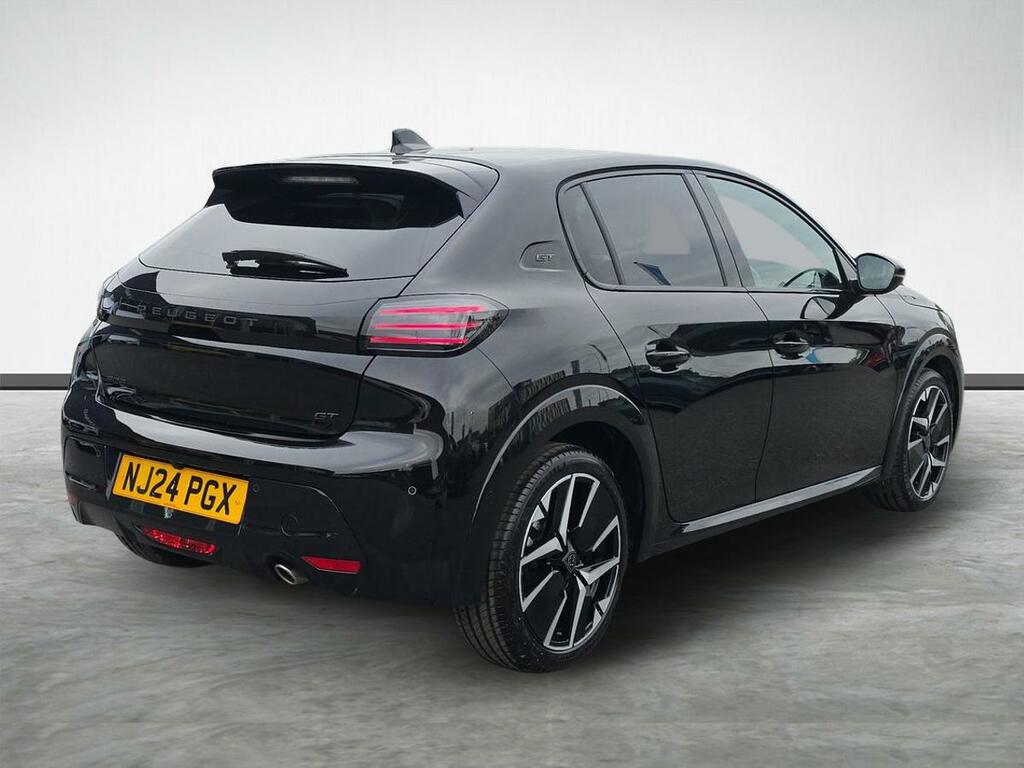 Peugeot 208 1.2 Puretech Gt Euro 6 S S NJ24PGX Black #3