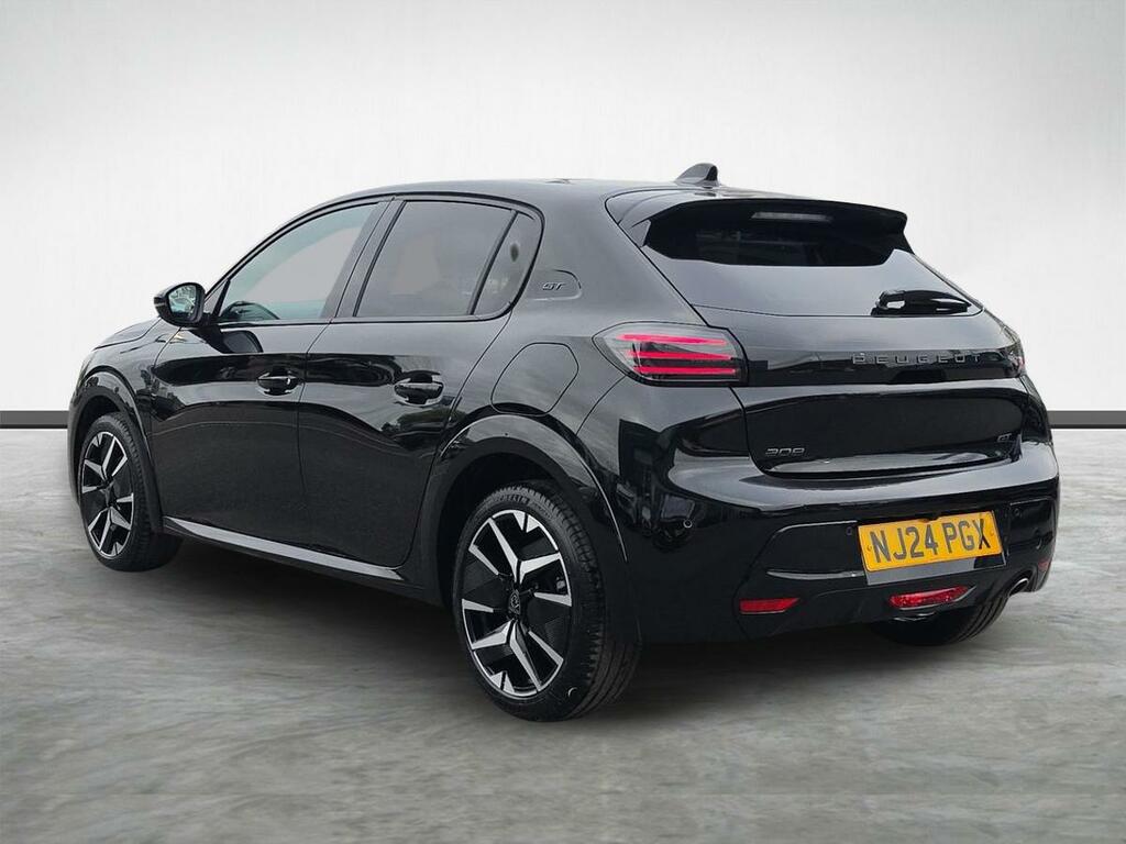 Peugeot 208 1.2 Puretech Gt Euro 6 S S NJ24PGX Black #5
