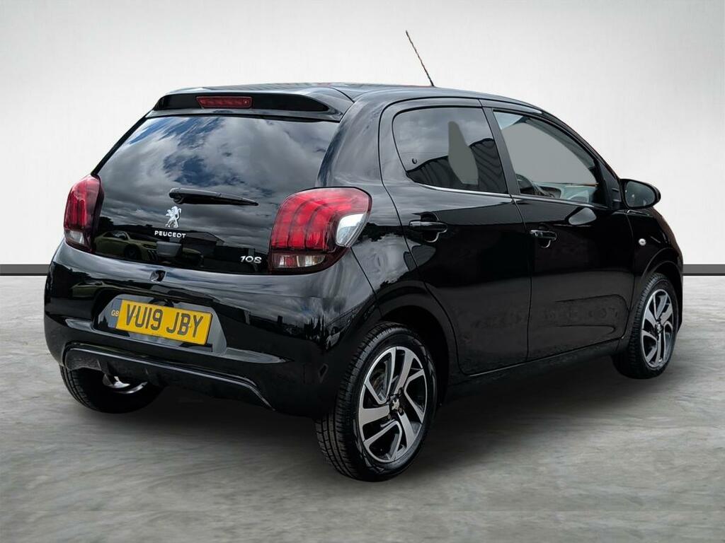 Peugeot 108 1.0 Allure Hatchback Euro 6 72 VU19JBY Black #3