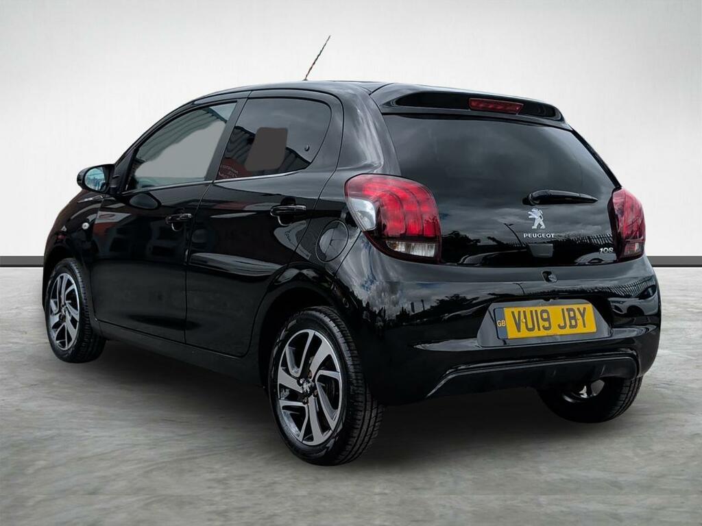 Peugeot 108 1.0 Allure Hatchback Euro 6 72 VU19JBY Black #5