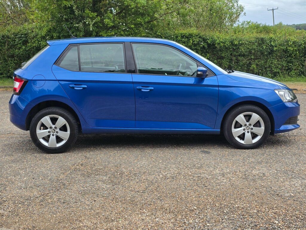 Skoda Fabia 1.2 Tsi Se Dsg Euro 6 Ss HY66OTK Blue #6