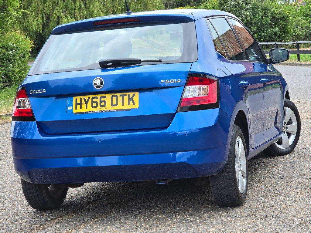 Skoda Fabia 1.2 Tsi Se Dsg Euro 6 Ss HY66OTK Blue #3