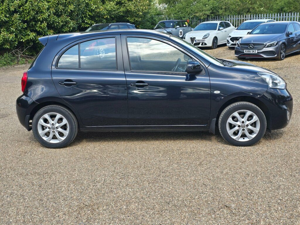 Nissan Micra 1.2 Acenta Euro 6 HG66RXS Black #5