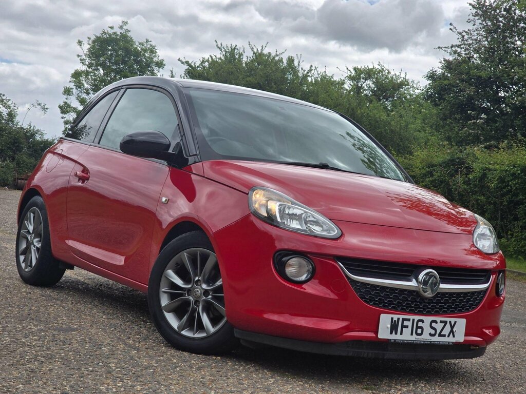 Vauxhall Adam 1.2I Jam Euro 6 Red