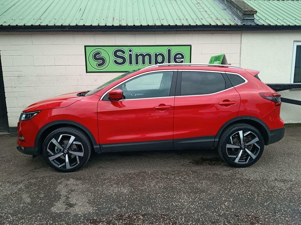 Nissan Qashqai Suv 1.2 Dig-t Tekna Euro 6 Ss 201818 BJ18HFE Red #4