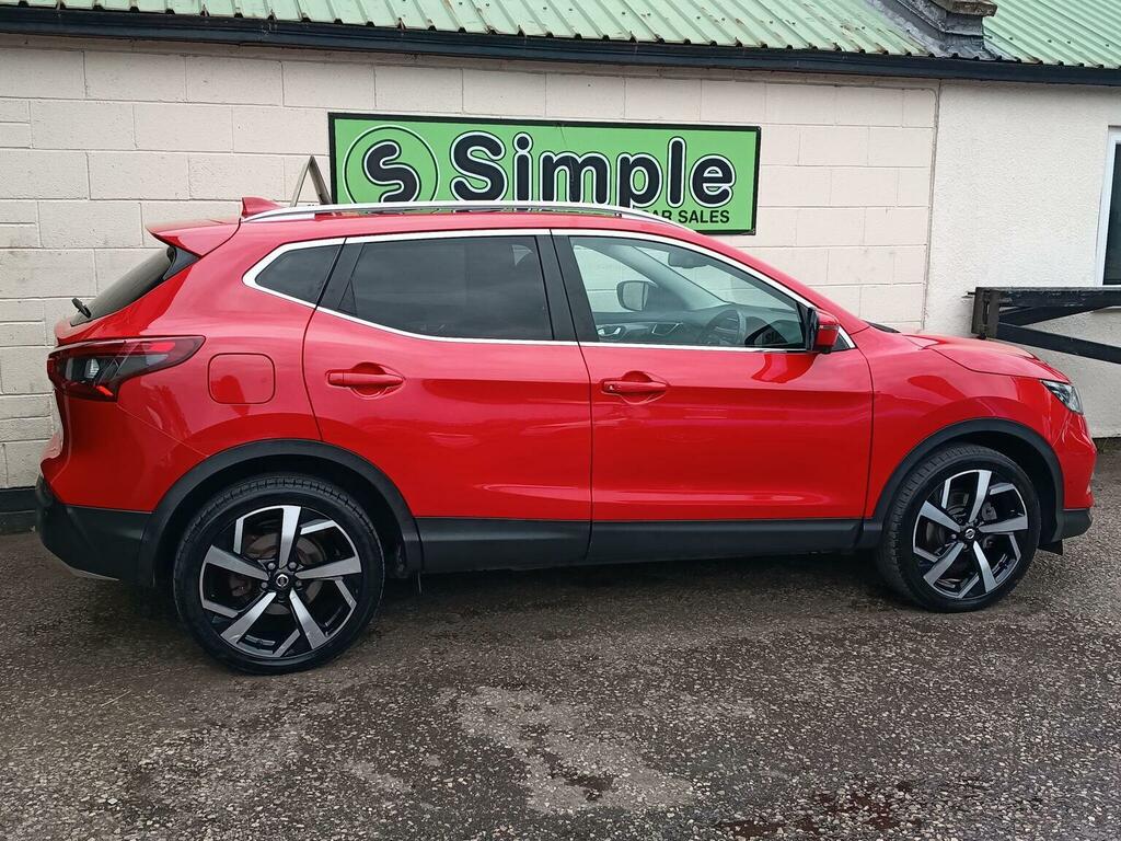 Nissan Qashqai Suv 1.2 Dig-t Tekna Euro 6 Ss 201818 BJ18HFE Red #6