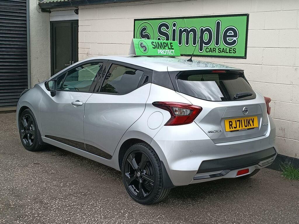 Nissan Micra Hatchback 1.0 Ig-t N-sport Euro 6 Ss 2021 RJ71UKY Silver #3