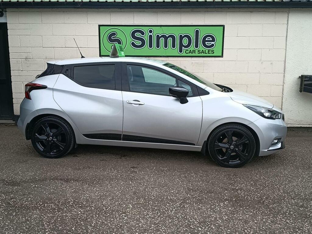 Nissan Micra Hatchback 1.0 Ig-t N-sport Euro 6 Ss 2021 RJ71UKY Silver #6